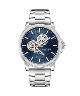 KENNETH COLE AUTOMATIC OPEN HEART BLUE 44mm