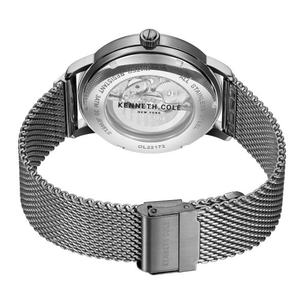 Kenneth Cole Automatic Skeleton Milanese Black KCWGL2217201