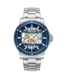 KENNETH COLE AUTOMATIC SKELETON RECTANGULAR