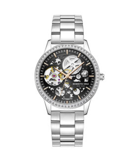 KENNETH COLE AUTOMATIC SKELETON STEEL 36MM