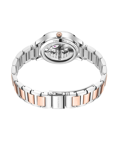 Kenneth Cole Open Heart Grey Watch Automatic 34MM KCWLL2222301
