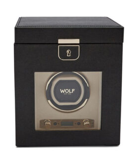 WOLF PALERMO SINGLE WACTH WINDER BLACK