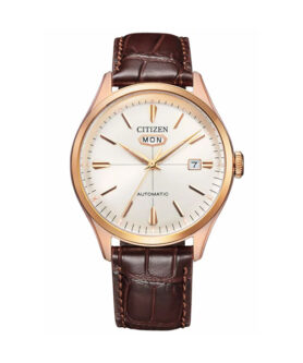 CITIZEN AUTOMATIC BROWN LEATHER