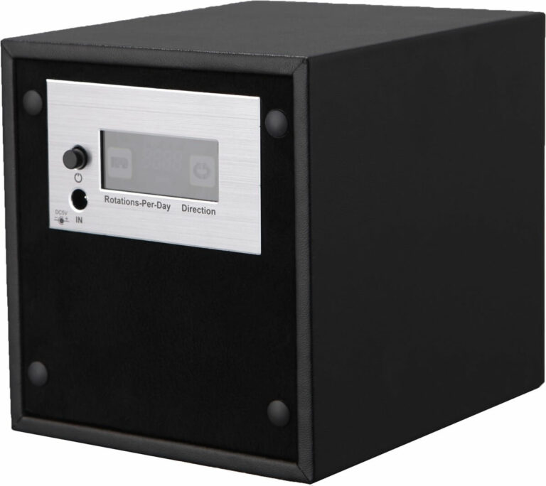Benson Compact 117 Black Leather backside