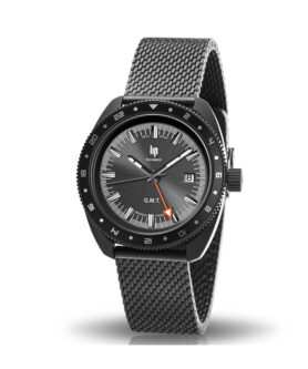 LIP MARINIER GMT STEEL 39MM
