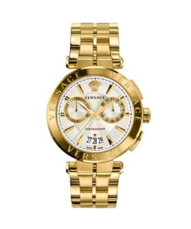 VERSACE YELLOW GOLD CHRONOGRAPH