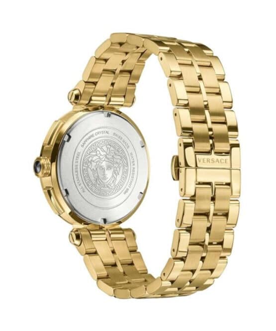 VERSACE Yellow Gold Chronograph. Quartz watches VE1D00419