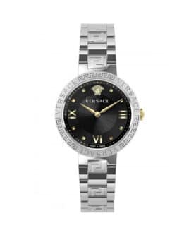 VERSACE ANALOG STAINLESS STEEL GRAY