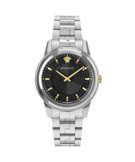 VERSACE ANALOG SILVER GRAY