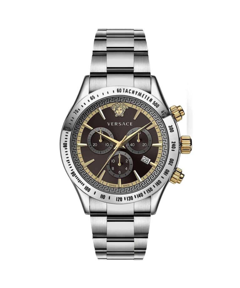 VERSACE Chronograph 44mm. Quartz watches