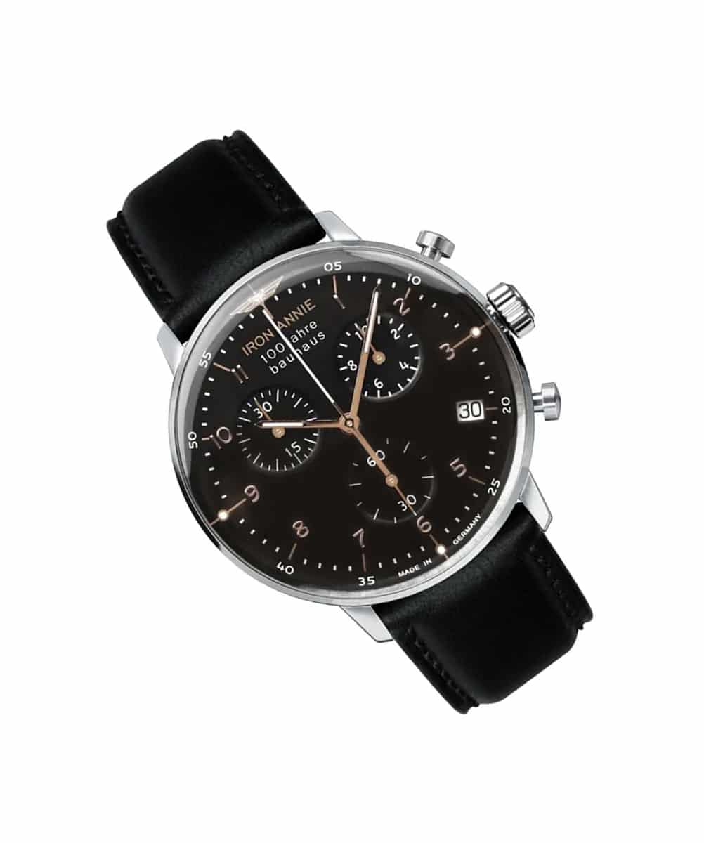 Iron Annie Bauhaus watch Black Quartz 5096-2 - Quartz Watch