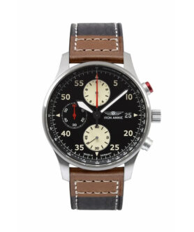 IRON ANNIE WATCH F13 ​​TEMPELHOF GRAY LEATHER