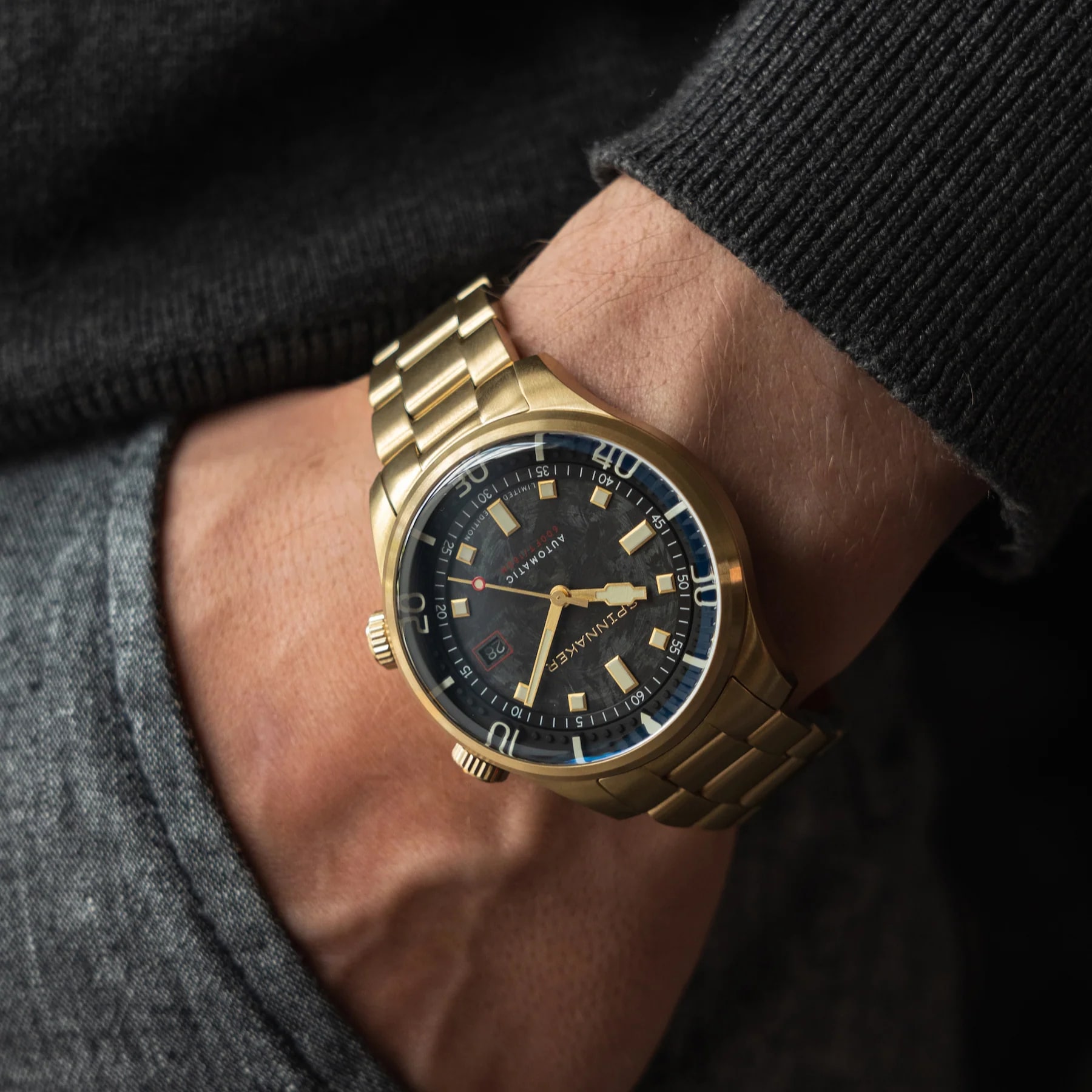 Spinnaker Bradner Automatic Bascom Limited Edition Gold SP-5111-22