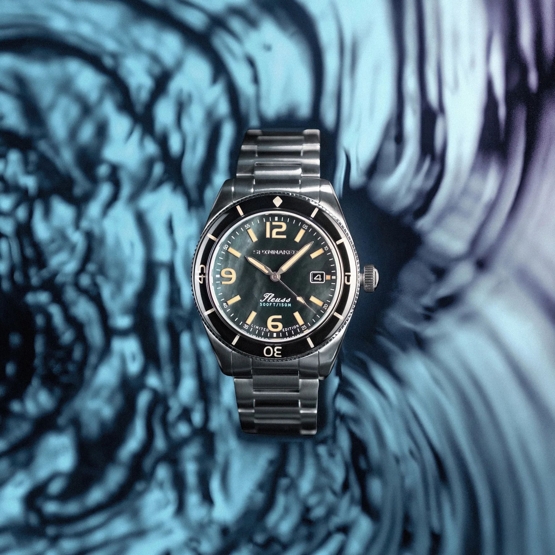 Spinnaker Fleuss Automatic Diver Limited Edition Midnight Pearl