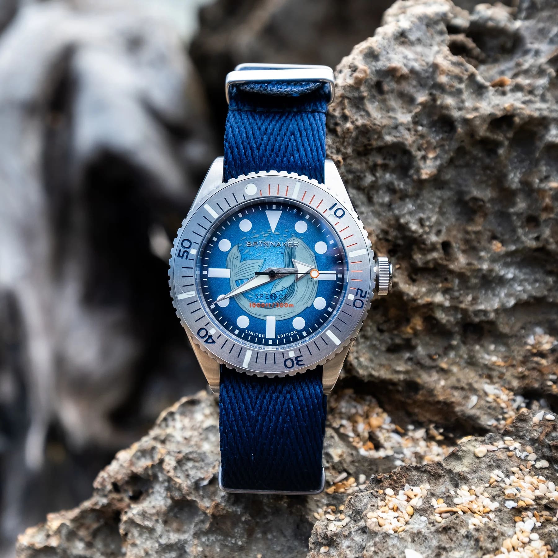 Indigo Blue | Spence 300 Automatic – Spinnaker Watches