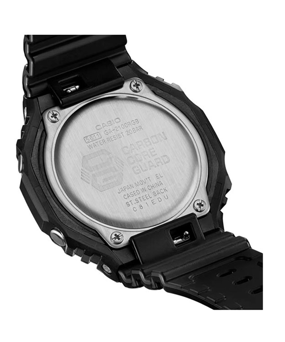 Casio GShock Watch Multicolor Dial GA2100RGB1AER