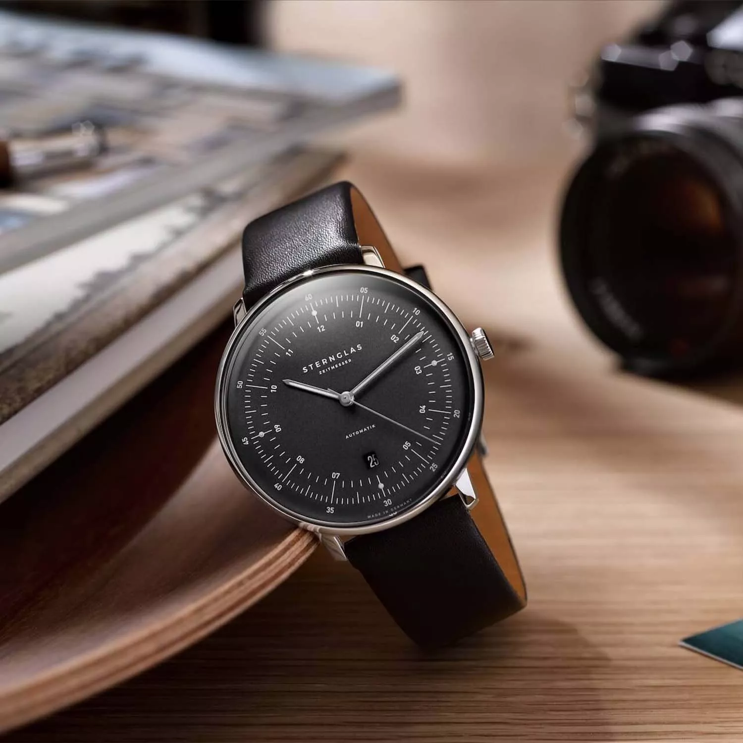 Sternglas Hamburg Automatic Black S02-HH11-PR07