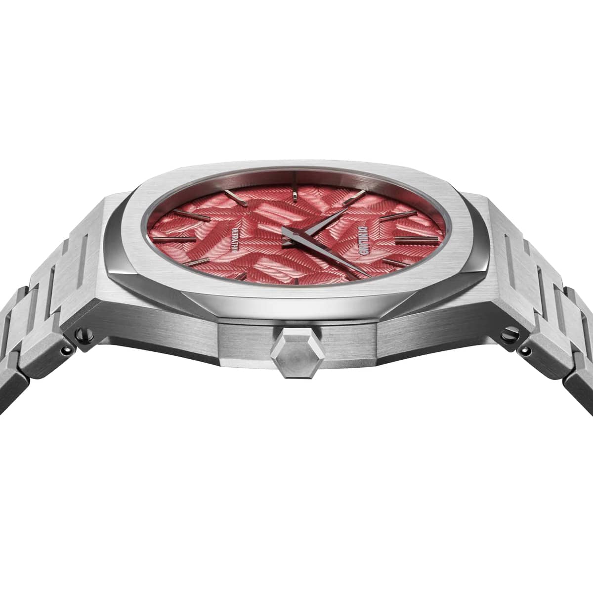 D1 MILANO ULTRA THIN 赤腕時計 D1 Milano Barn Red Ultra Thin 40mm UTBJ33 - Quartz