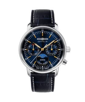 ZEPPELIN LZ14 MARINE LADY MOON PHASE BLUE