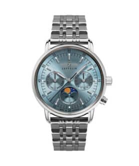 ZEPPELIN LZ14 MARINE LADY MOON PHASE BLUE STEEL