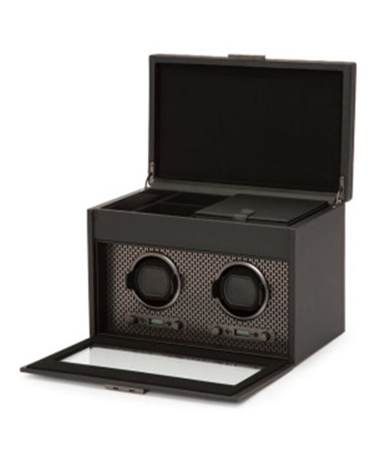 wolf axis double watch winder powder coat 1