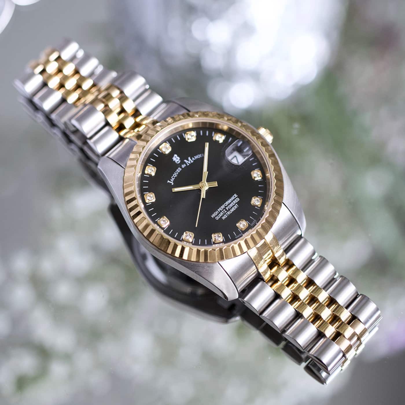 Jacques Du Manoir Silver Black Inspiration Collection NRO-19