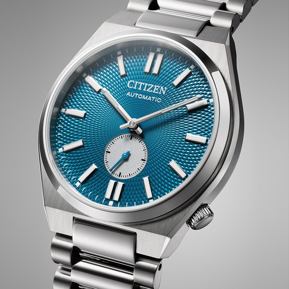 Citizen Watch Tsuyosa Blue Titanium Small Second Automatic