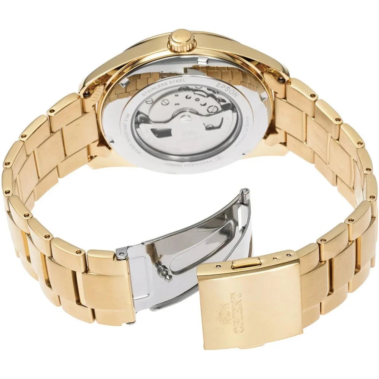 Orient Watch Contemporary Open Heart Gold RA-AR0007S10B
