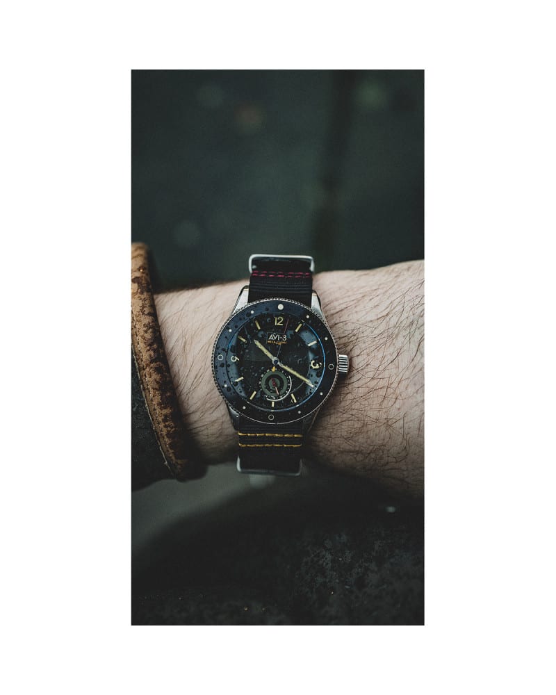 AVI-8 Watch Flyboy Airmaster Sector Grey AV-4112-01