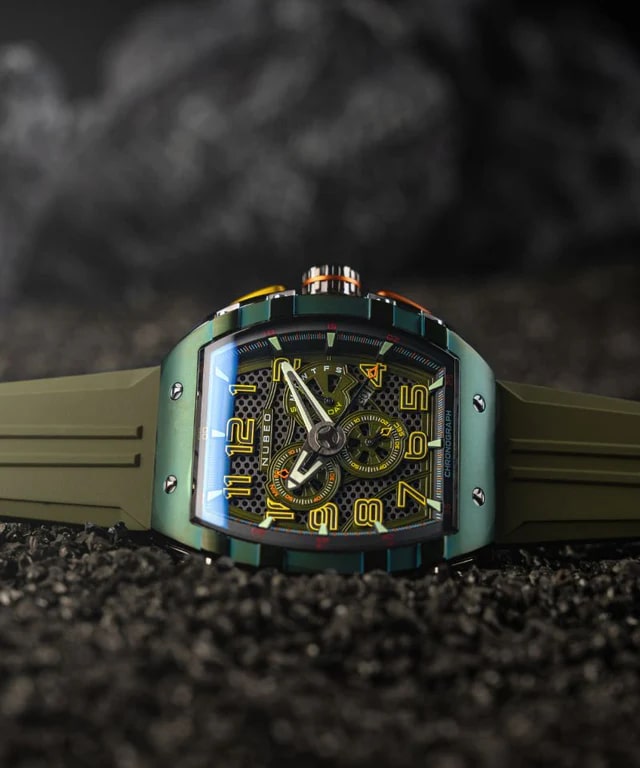 Nubeo Watch Magellan Retrograde Oblivion Green NB-6088-05