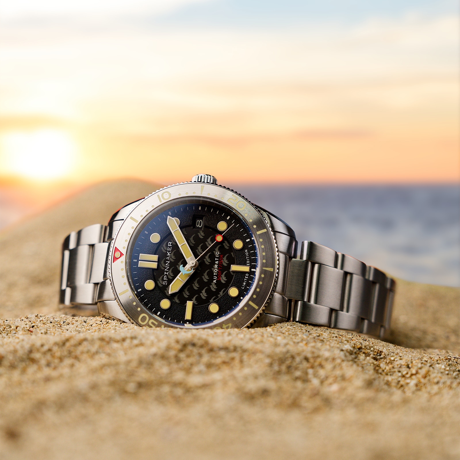 Spinnaker Watch Croft Mid-Size Dolphin SP-5129-22 Automatic