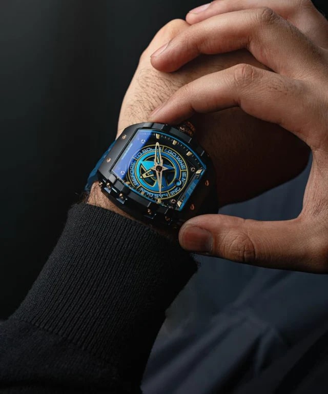 Nubeo Watch Star Trek Starfleet Automatic Warp Blue NB-6098-03 Nubeo Watch Star Trek Starfleet Automatic Warp Blue NB-6098-03