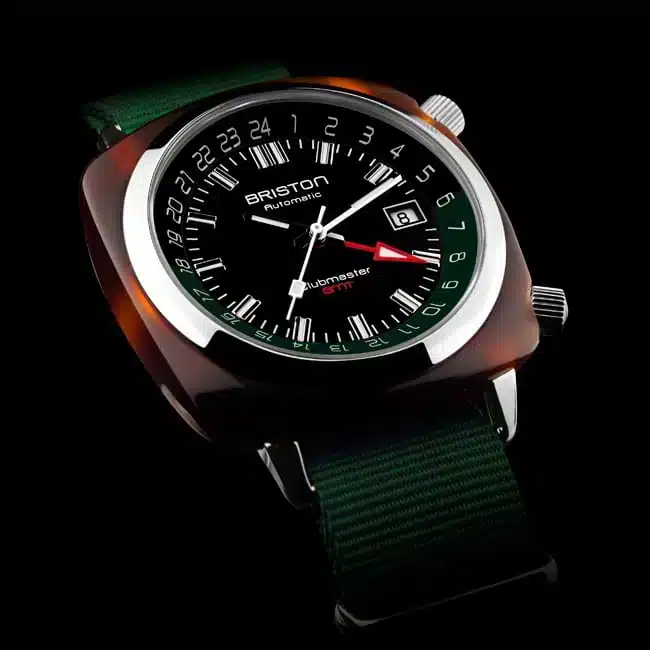 Briston Clubmaster GMT Traveler Acetate 19842-SA-T-10-NBG Briston Clubmaster GMT Traveler Acetate 19842-SA-T-10-NBG