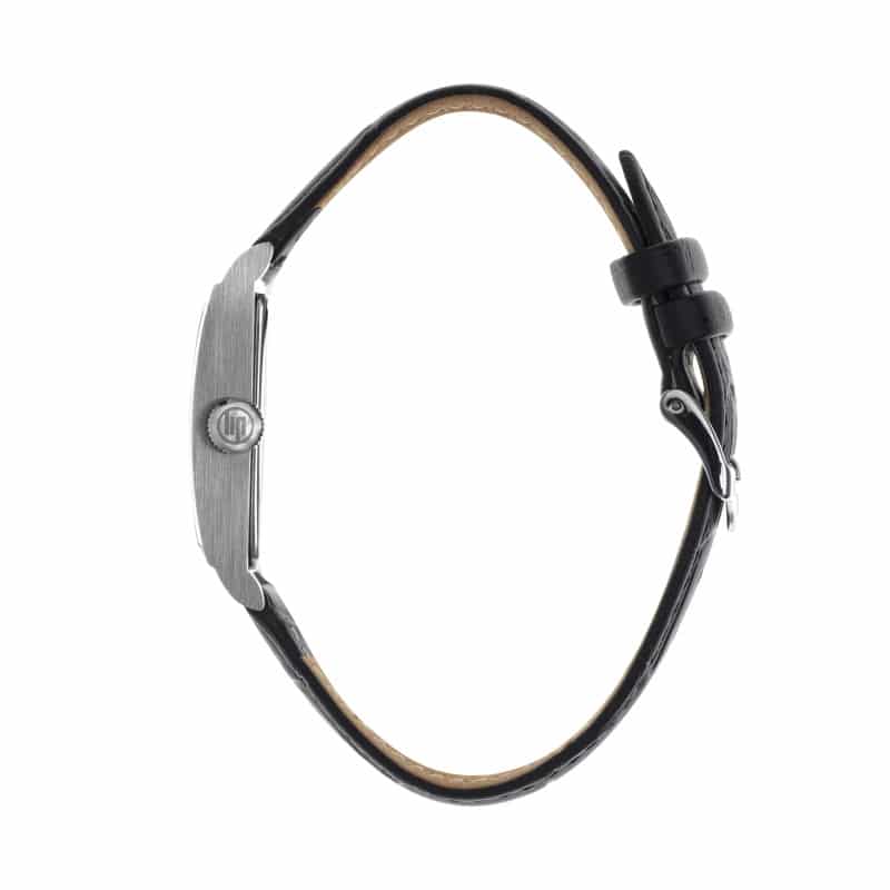 LIP Watch Churchil T24 Crocodile Leather Black 671927 - Quartz