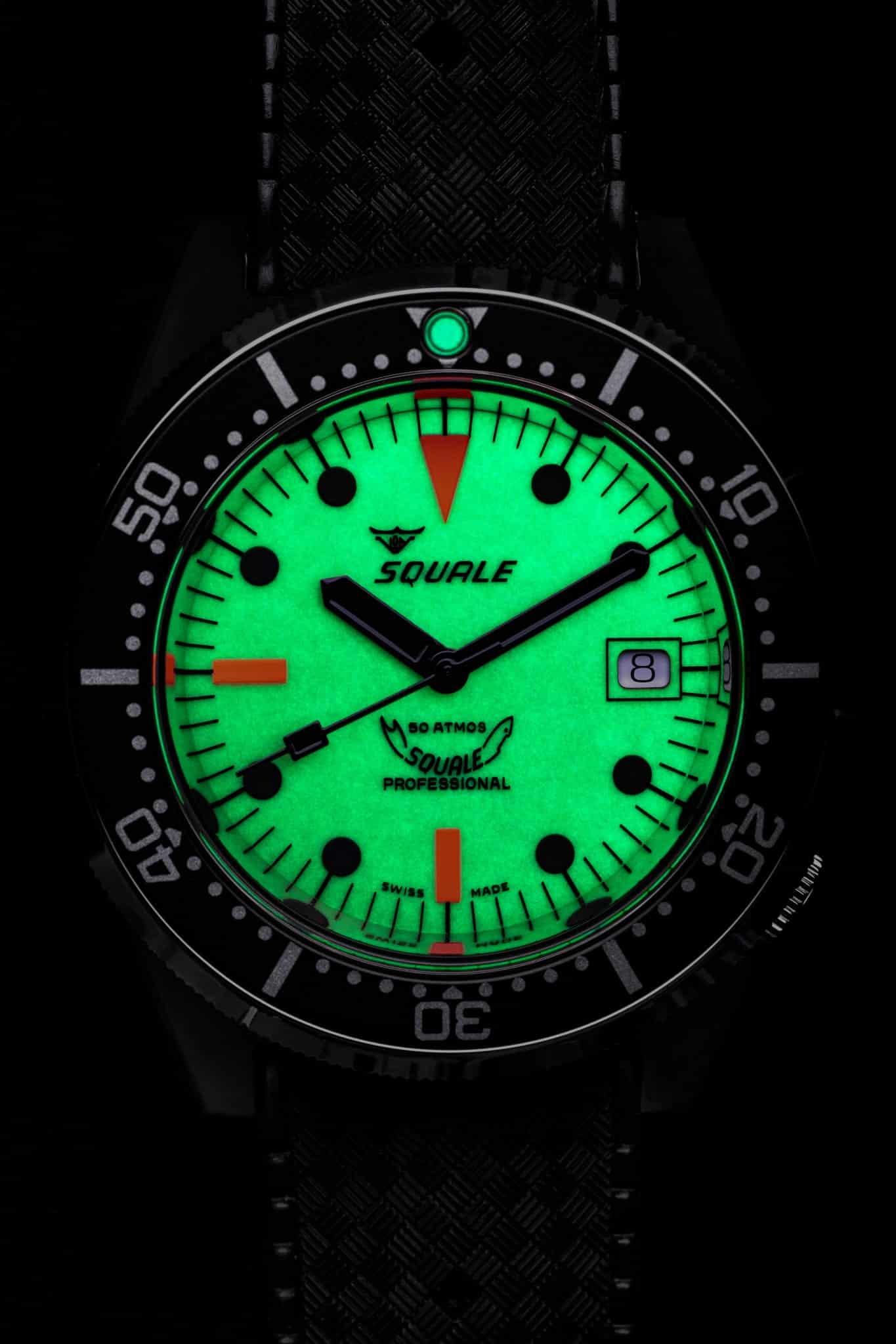 Squale Watch Series 1521 Blue Ray 1521PROFD.PB - Automatic