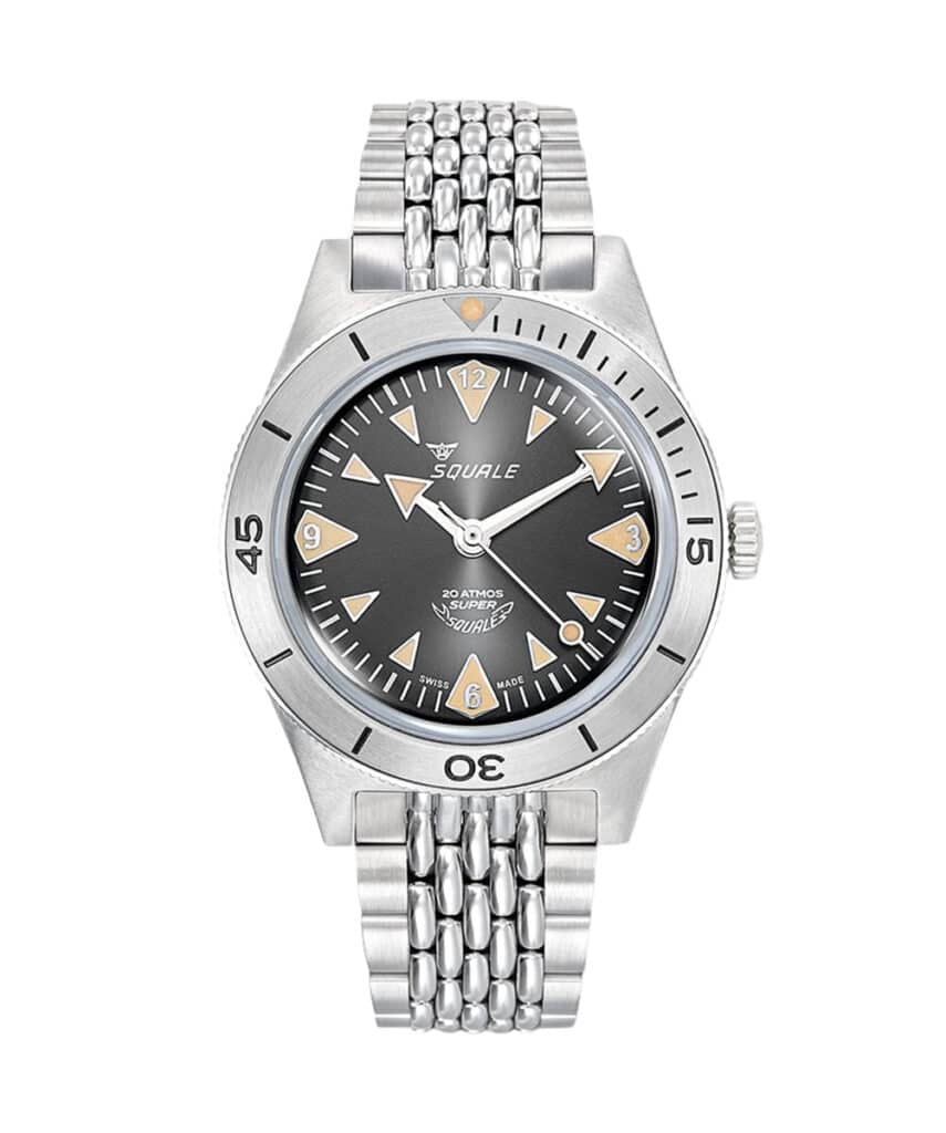 Squale Watch Series Super-Squale Big Arrows Black Bracelet