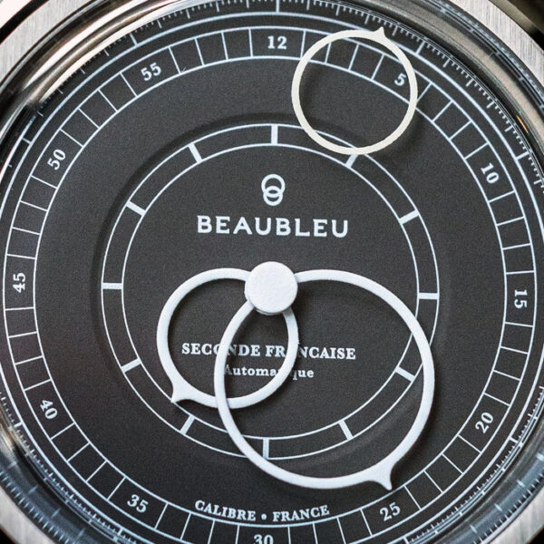Beaubleu Watch SECONDE FRANÇAISE GRIS ANTHRACITE b Beaubleu Watch SECONDE FRANÇAISE GRIS ANTHRACITE b