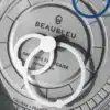 Beaubleu Watch SECONDE FRANÇAISE GRIS PERLE b Beaubleu Watch SECONDE FRANÇAISE GRIS PERLE b