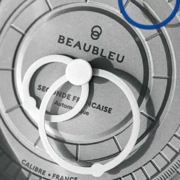 Beaubleu Watch SECONDE FRANÇAISE GRIS PERLE b Beaubleu Watch SECONDE FRANÇAISE GRIS PERLE b