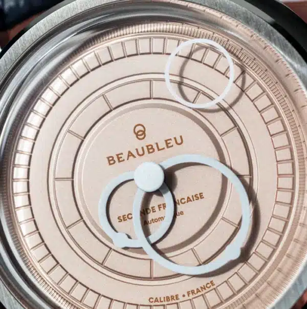 Beaubleu Watch SECONDE FRANÇAISE SAUMON b Beaubleu Watch SECONDE FRANÇAISE SAUMON b