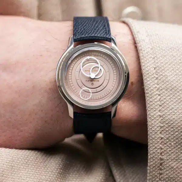 Beaubleu Watch SECONDE FRANÇAISE SAUMON c Beaubleu Watch SECONDE FRANÇAISE SAUMON c