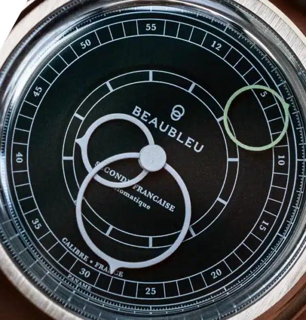 Beaubleu Watch SECONDE FRANÇAISE VERT IMPERIAL b