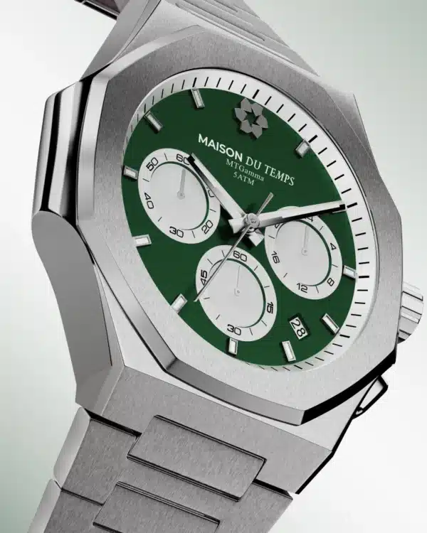 MT GAMMA CHRONOGRAPHE ACIER VERT c