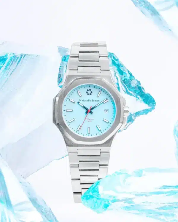 Maison du temps Watch MT GAMMA ACIER TURQUOISE c