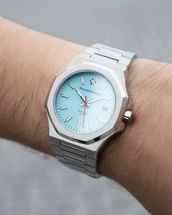 Maison du temps Watch MT GAMMA ACIER TURQUOISE d