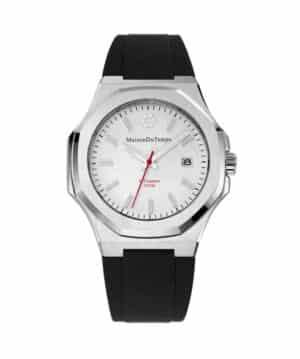 Maison du temps Watch MT GAMMA BLANC SILICONE NOIR