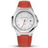 Maison du temps Watch MT GAMMA BLANC SILICONE ORANGE