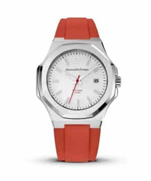 Maison du temps Watch MT GAMMA BLANC SILICONE ORANGE
