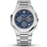 Maison du temps Watch MT GAMMA CHRONO ACIER BLEU