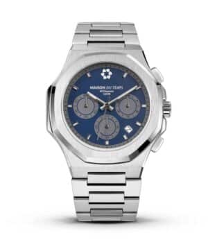 Maison du temps Watch MT GAMMA CHRONO ACIER BLEU